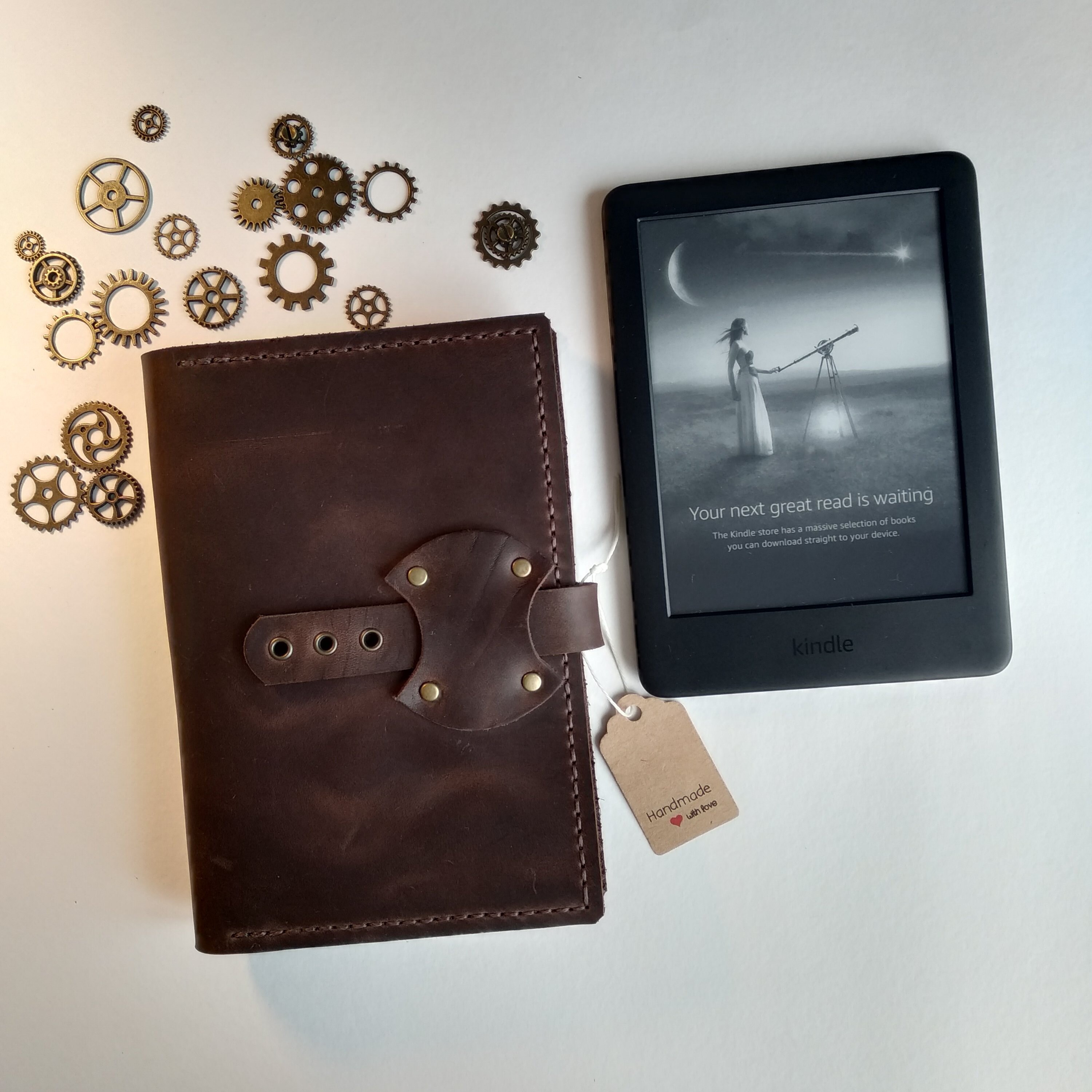 Kindle Paperwhite Case 10th Gen. Amazon Kindle 2019 Leather Etsy UK