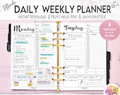 Daily Planner,  Minimalist Planner, Work Planner, Weekly Planner, Day Planner , Happy Planner, Digital Planner, GoodNotes 2026 IPAD Android