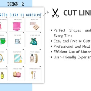 Kids Cleaning Checklist with Pictures, Kids Tidying Checklists, Kids Chore Chart, Kids Chore List, Kids Daily Routines, Kids Weekly Chores