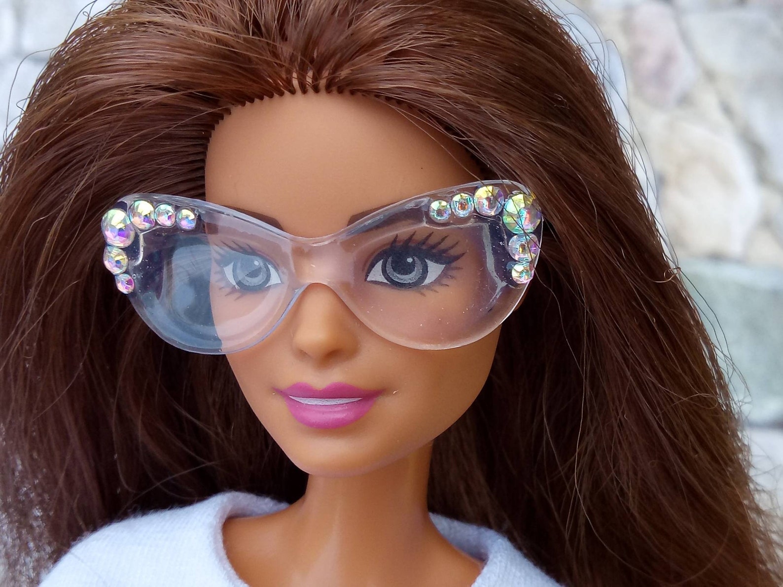Glasses for a Doll Glasses for Barbie Transparent Glasses | Etsy