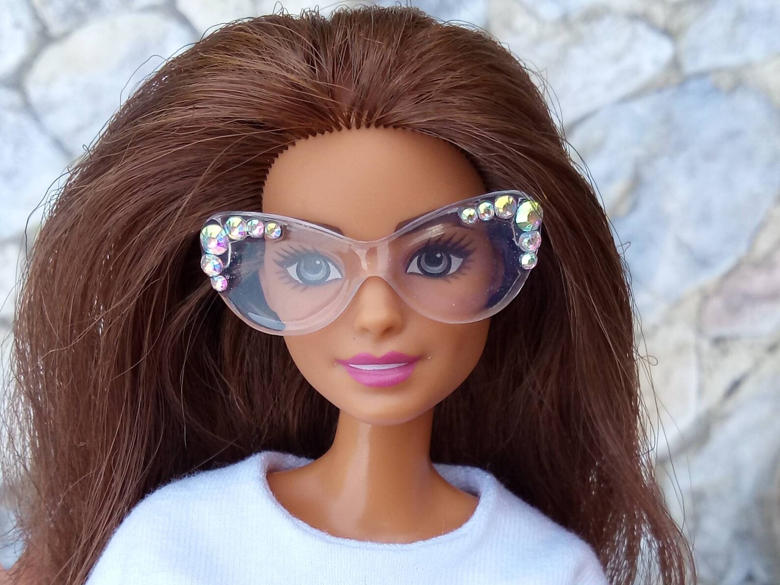 Glasses for a Doll Glasses for Barbie Transparent Glasses | Etsy