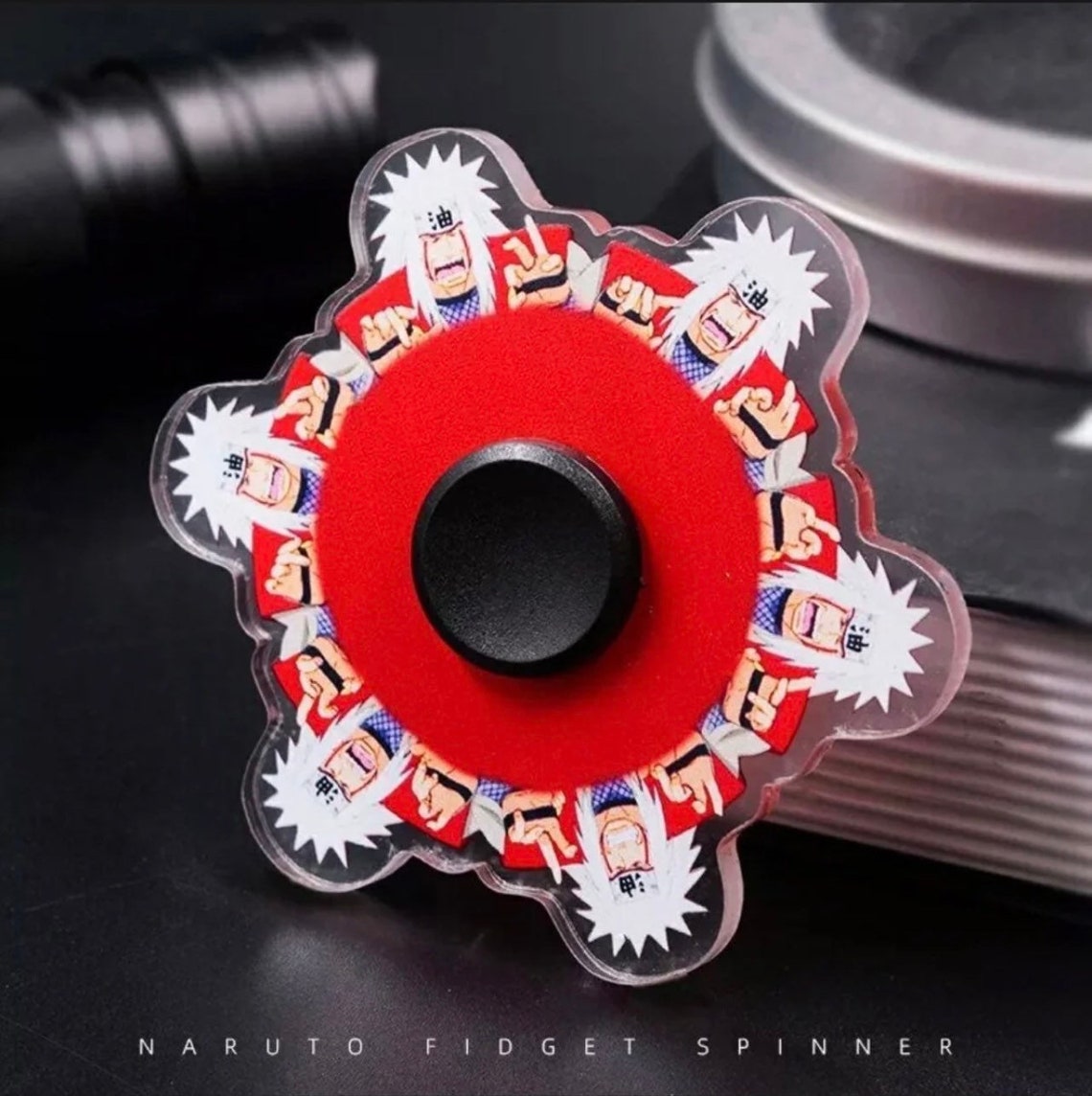 Jiraiya Running Fidget Spinner Anime Toy Manga Games Kids | Etsy