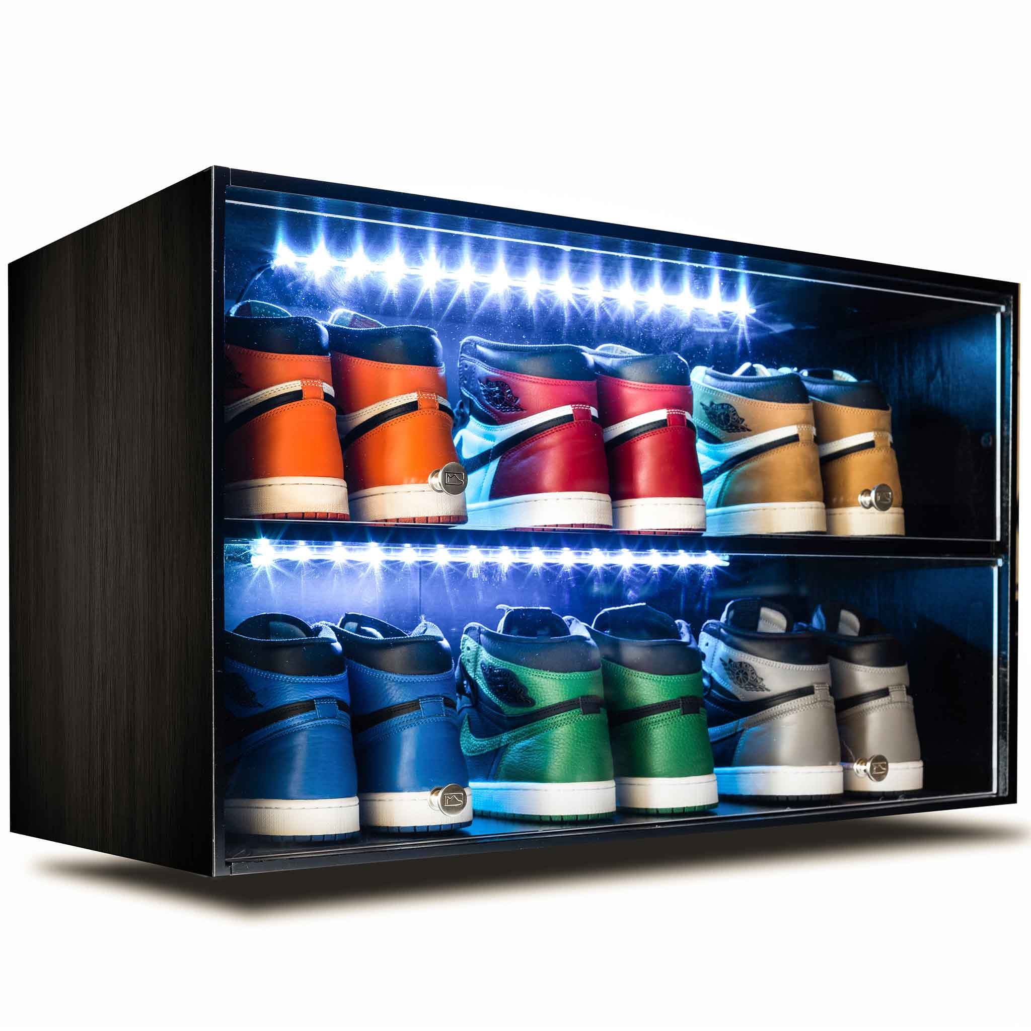 Drop Sides Sneaker Display Case Storage Shoe Box – Sneaker United