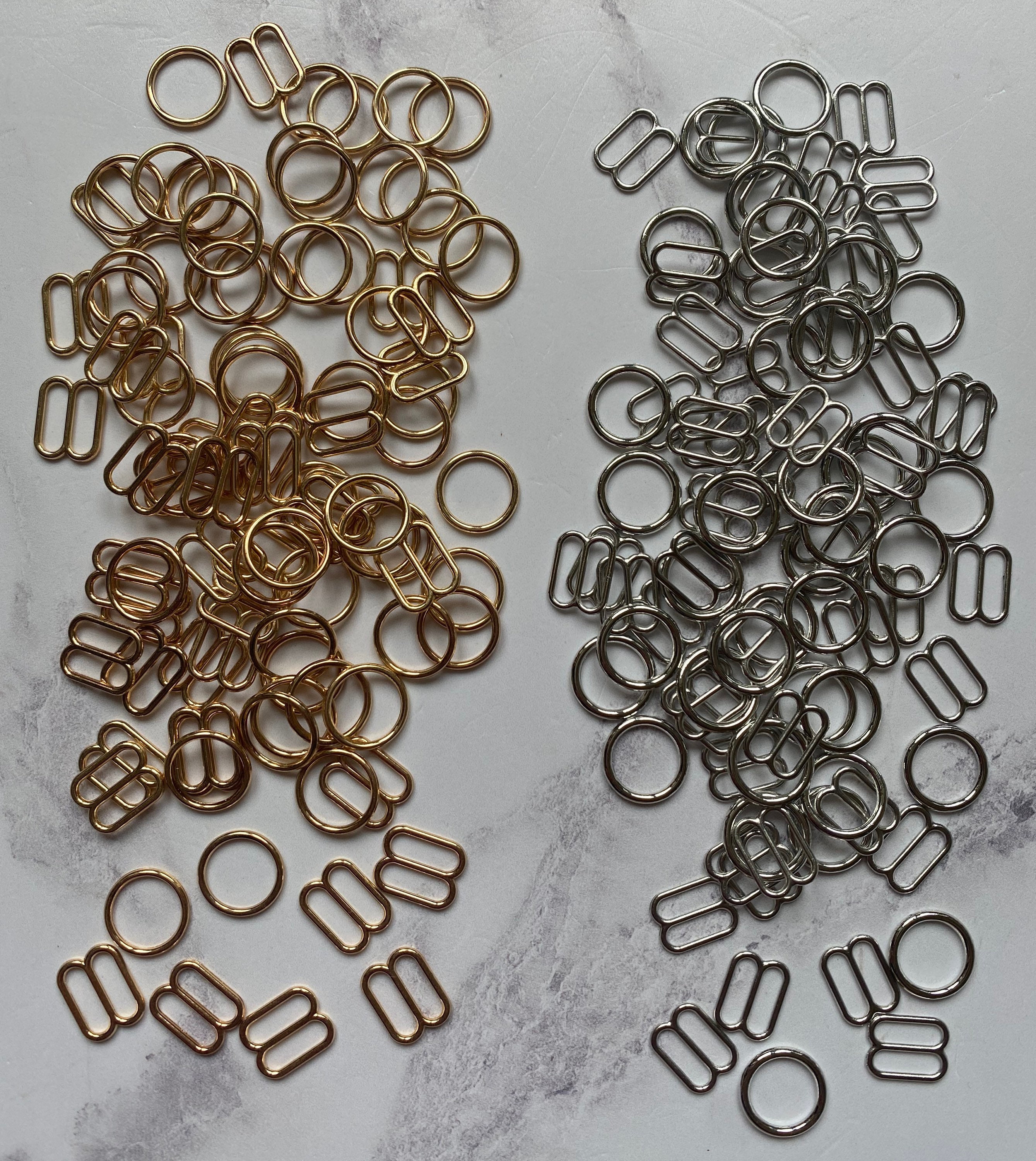 50 Pcs NANSSY 1 Inch/25mm Split Keyrings with Chain Silver Keychain Ring,  Key Chains Rings Parts with Open Jump Ring and Connector