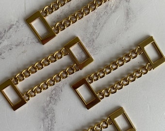 60mm Metal Chain Design Buckle