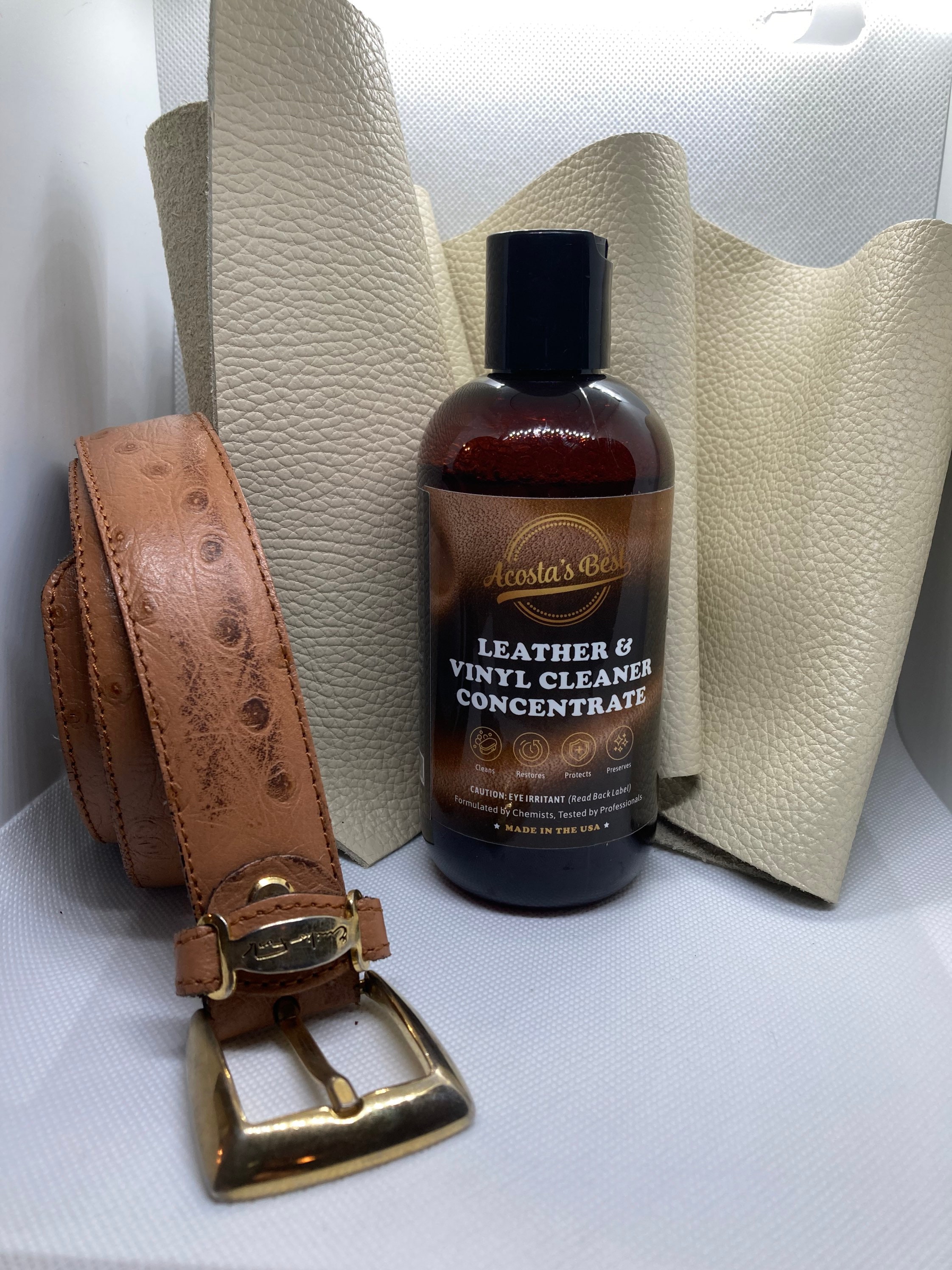 Automotive Interior Cleaner, Leather Vinyl Cleaner, Essential Oils, Natural  Ingredients 