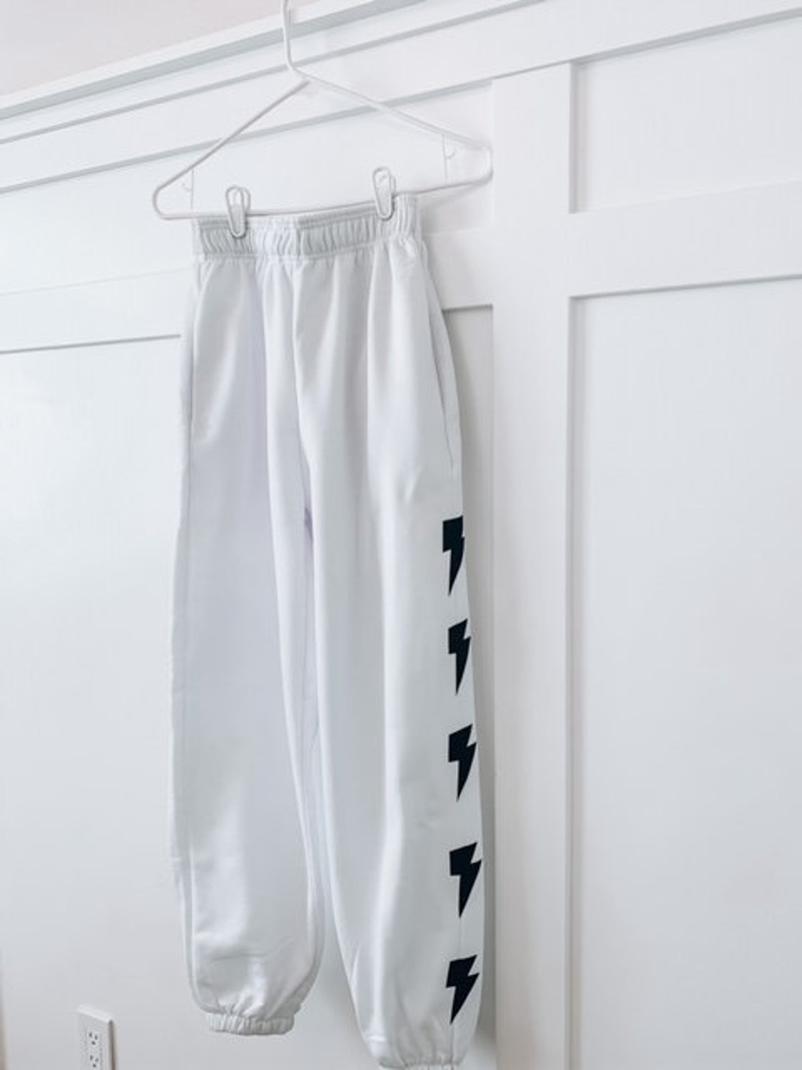 lightning bolt sweatpants
