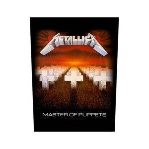 Metallica Master of Puppets Framed Vinyl Record 