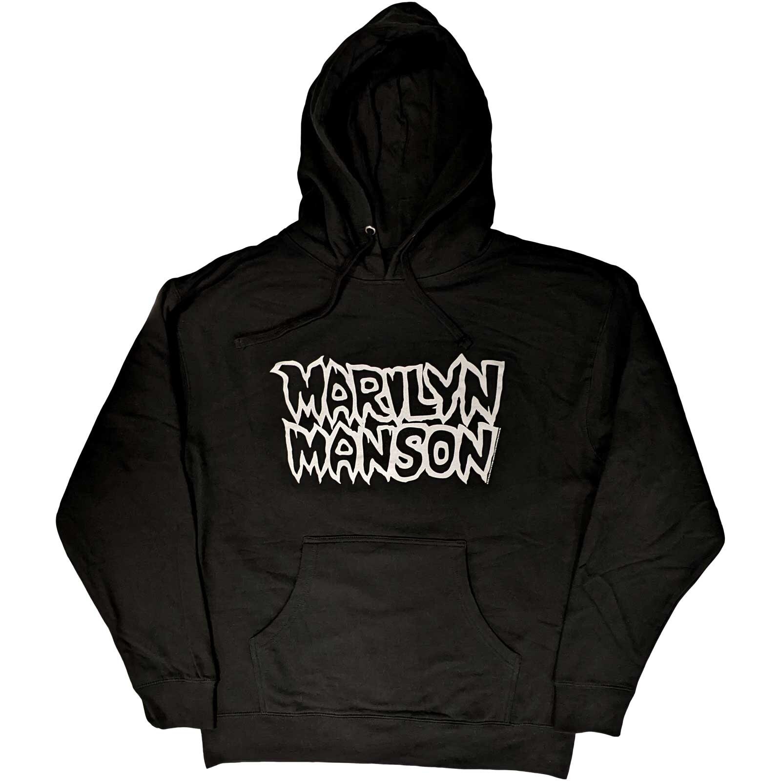 Marilyn manson zip clearance hoodie