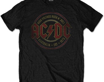 AC/DC UNISEX T-Shirt: Est. 1973