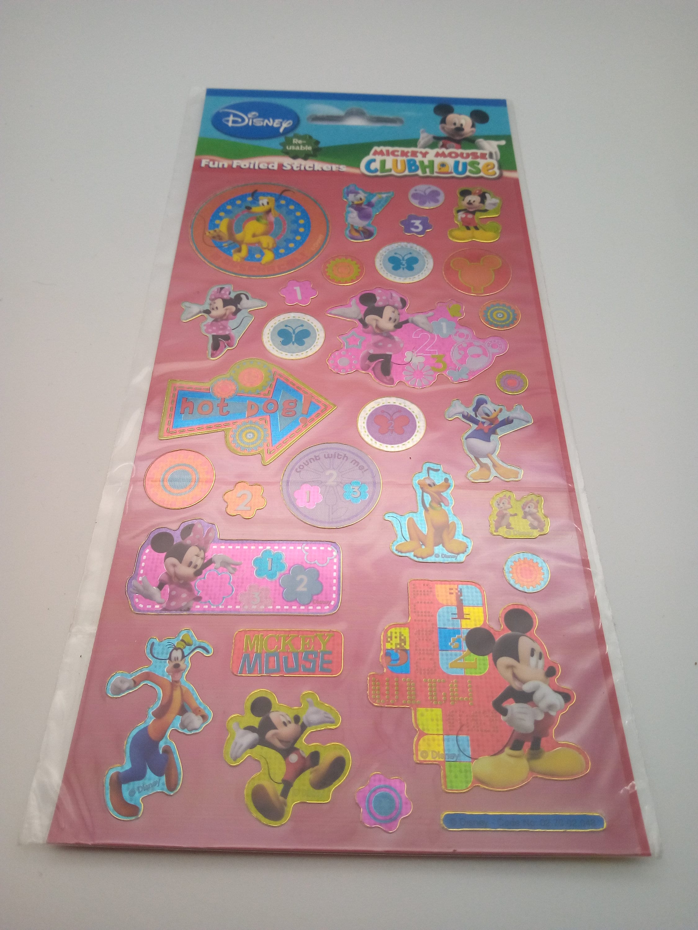 Mickey Mouse Clubhouse Sticker Sheet Etsy
