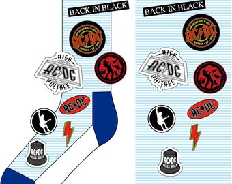 AC/DC Unisex socks