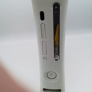 Custom made Xbox 360 fat phat case mod kit shell housing with LED kit