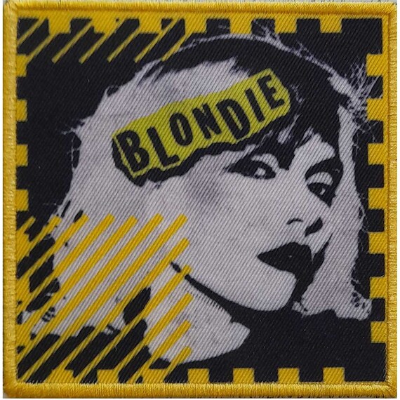 Blondie Punk Logo Mono Patch - Etsy Norway