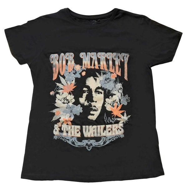 Bob Marley a the Wailers Ladies T-Shirt