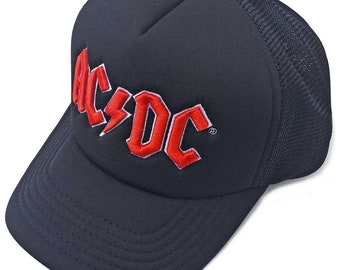 AC/DC Unisex Mesh Back Logo Baseball Cap