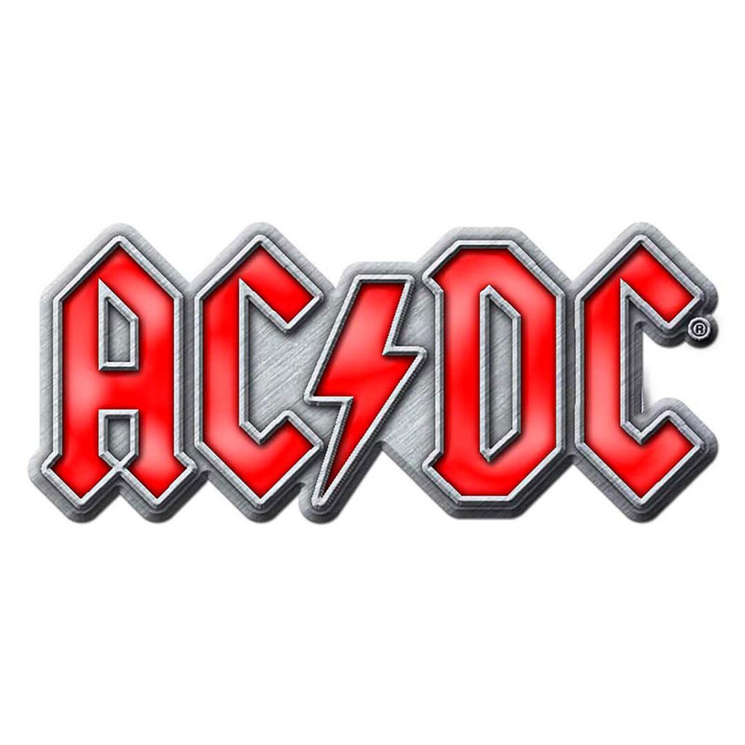 AC/DC Classic Logo Pin Badge - Etsy