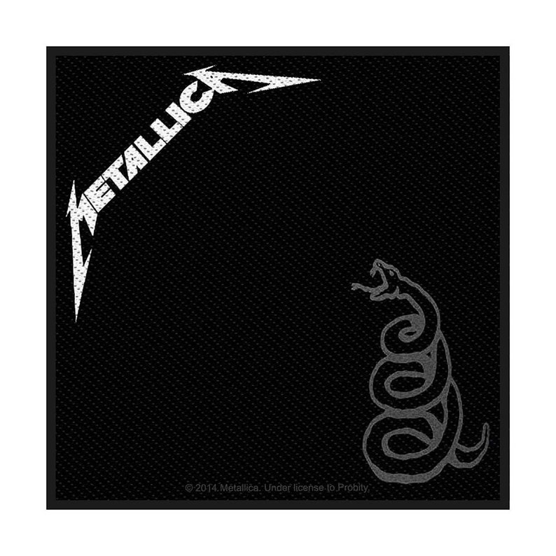 Metallica Black album patch image 1