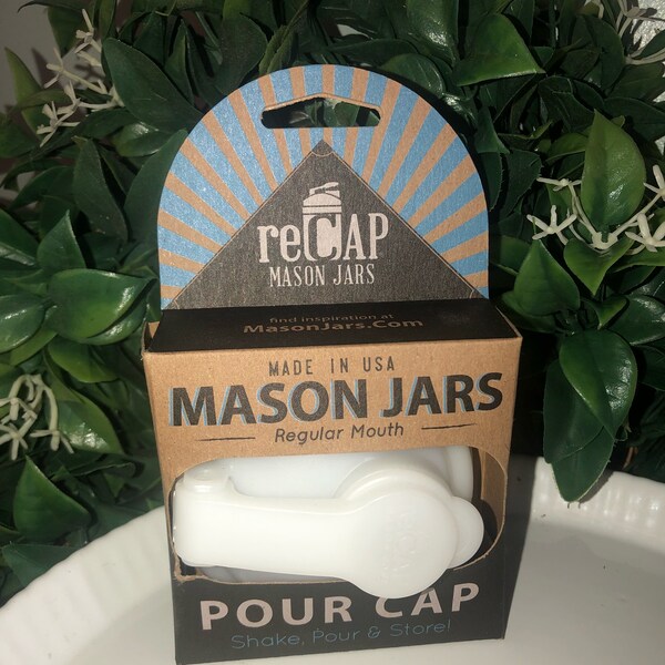 reCAP® Mason Jars | Original Pour Lid