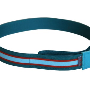 Children's belt without buckle motif stripes image 1