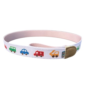 Cinto infantil bege, cinto infantil sem fivela, cinto para crianças e bebês, ajustável de forma flexível, elástico, fabricado na Alemanha