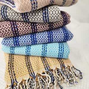 Toalla turca, toalla de algodón peshtemal, toalla de baño suave, toalla de playa de secado rápido, toalla grande para sauna y hammam, toalla de spa y yoga, toalla personalizada