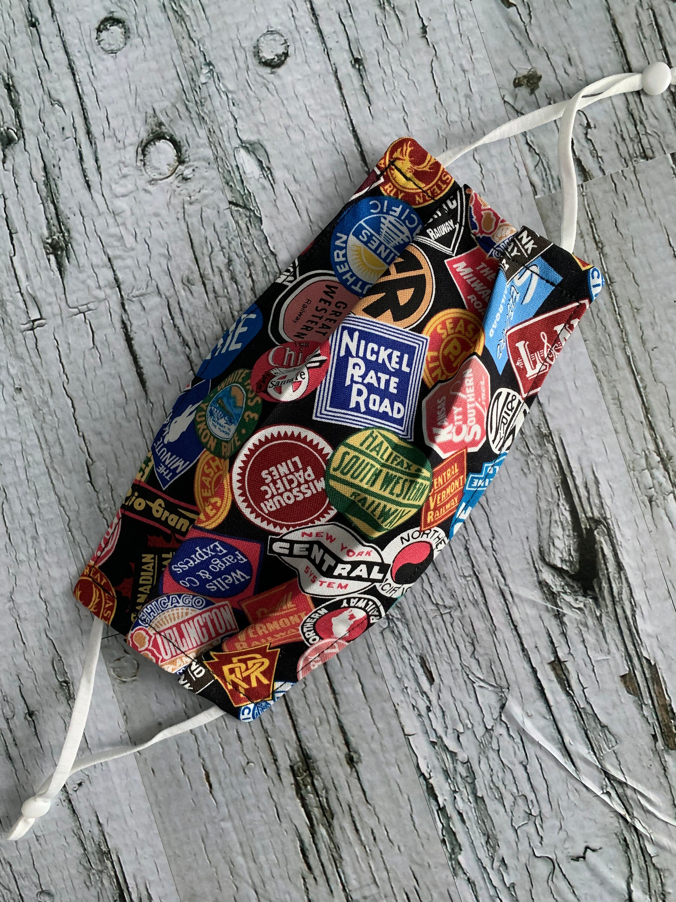 Adult mask railway mask train mask bestseller mask fun Etsy