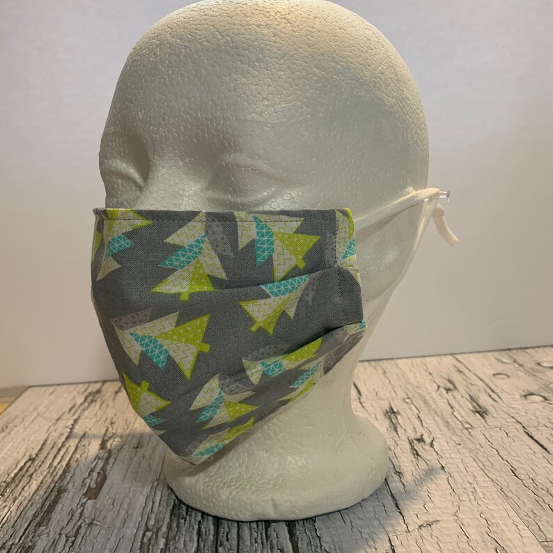 Pine tree mask adult mask fall mask best selling mask best Etsy