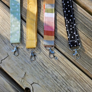 Lanyard for keys | Patterned lanyard | ID badge holder