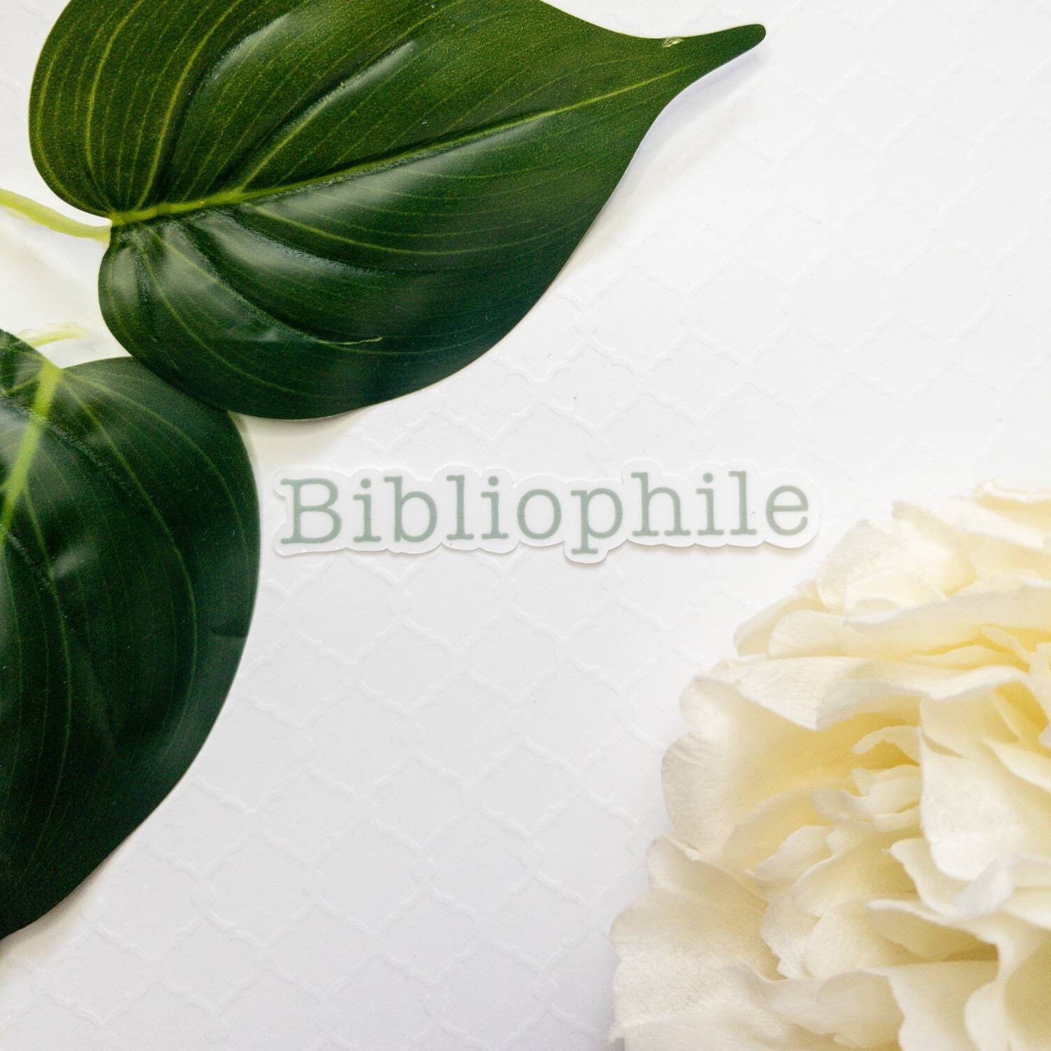 Bibliophile Sticker Cute Sticker for Readers Vinyl Sticker Gift for ...