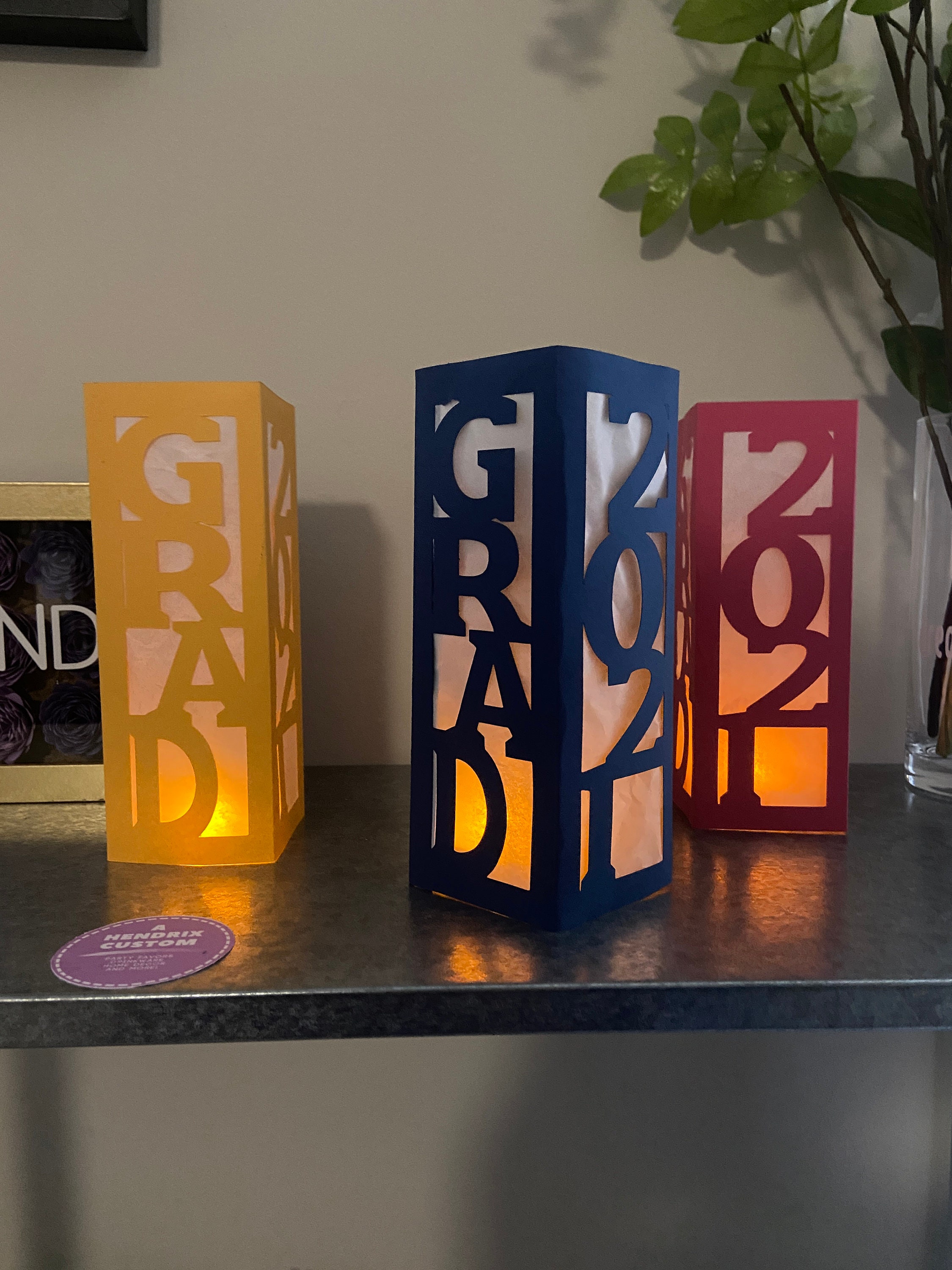 Graduation Lanterns | Grad 2021 | Graduation Card| Graduation Decorat…