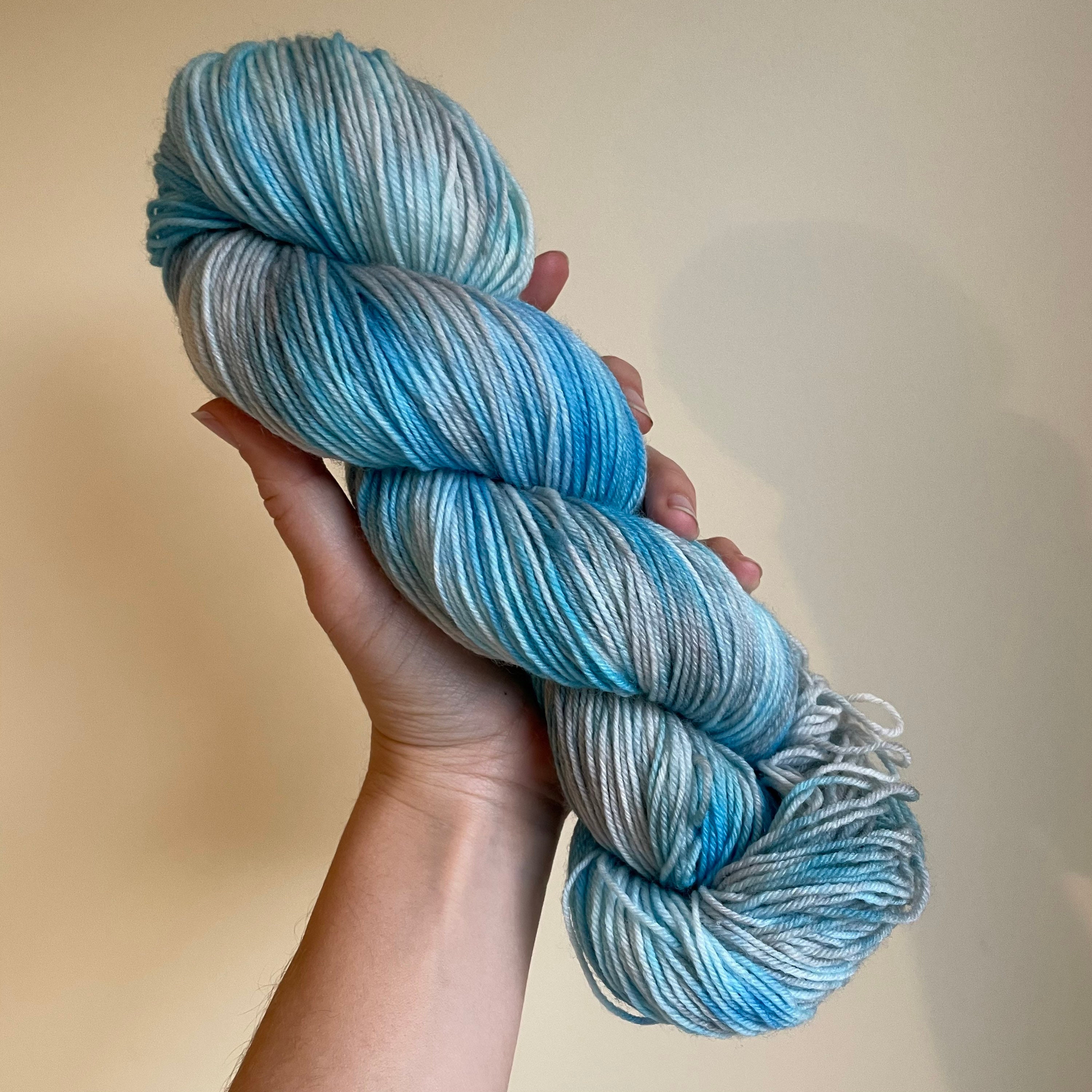 4 Ply Sock Yarn Merino/Nylon Blend Hand Dyed Yarn Stormy Etsy