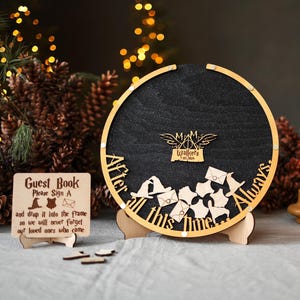 Fantasy wedding guest book Always wedding sign in Unique wedding sign Wizard wedding decor