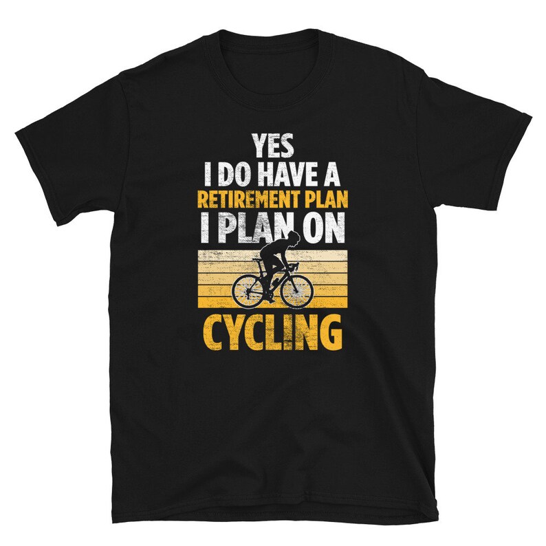 Vintage Retirement Plan Cyclist Unisex T-shirt - Etsy