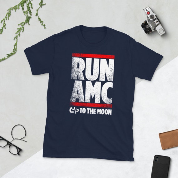 Run AMC to the Moon T-shirt - Etsy