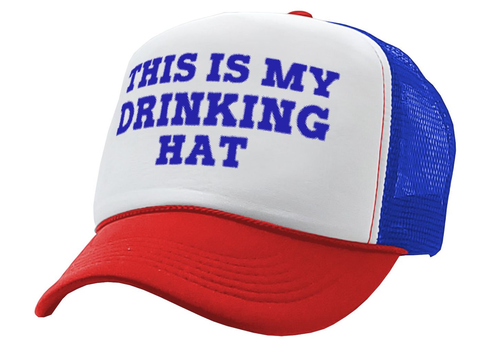 This is My DRINKING HAT Drunk Party College Vintage Retro Etsy