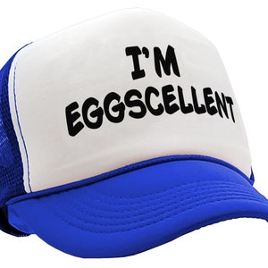 Nouveau Plat je suis eggscellent Hat Cap eggcelent Excellent Snapback The Regular Show 