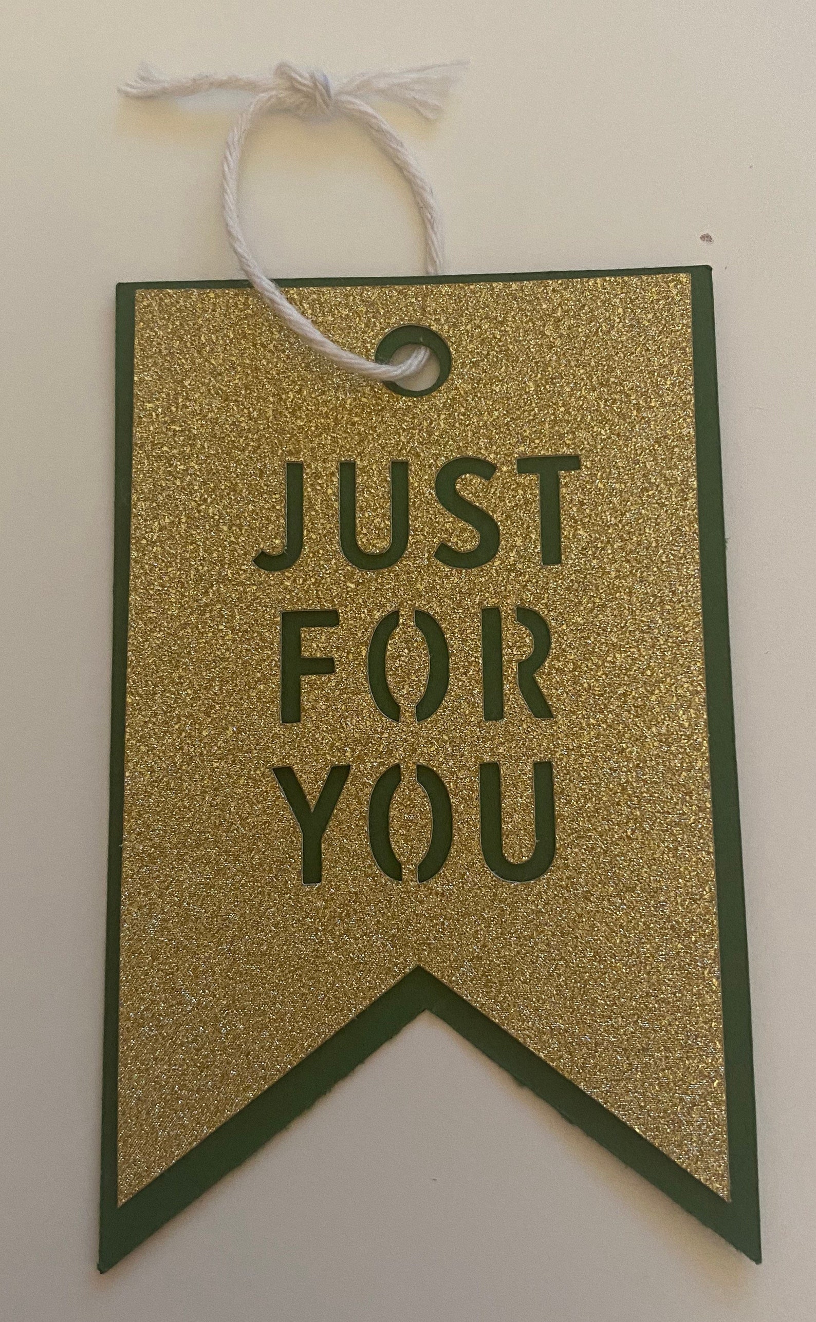 Just For You Gift Tag Various Colour Options 5 Per Pack Etsy