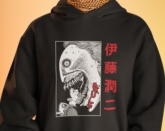 horror anime hoodie