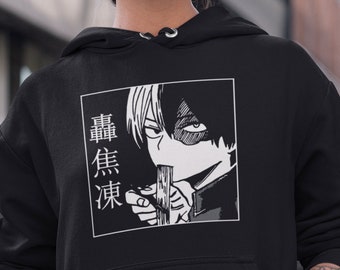my hero academia todoroki hoodie
