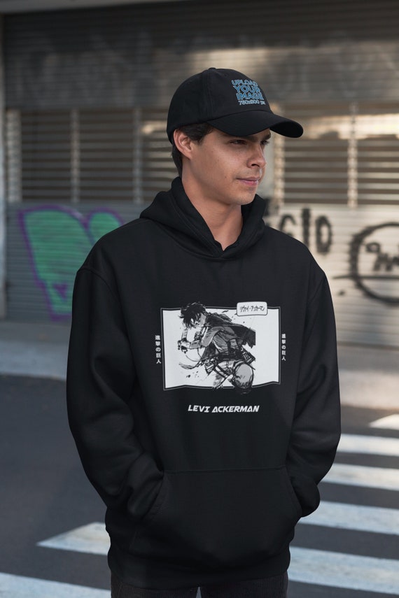 Unisex AOT Levi Ackerman Hoodie Attack 