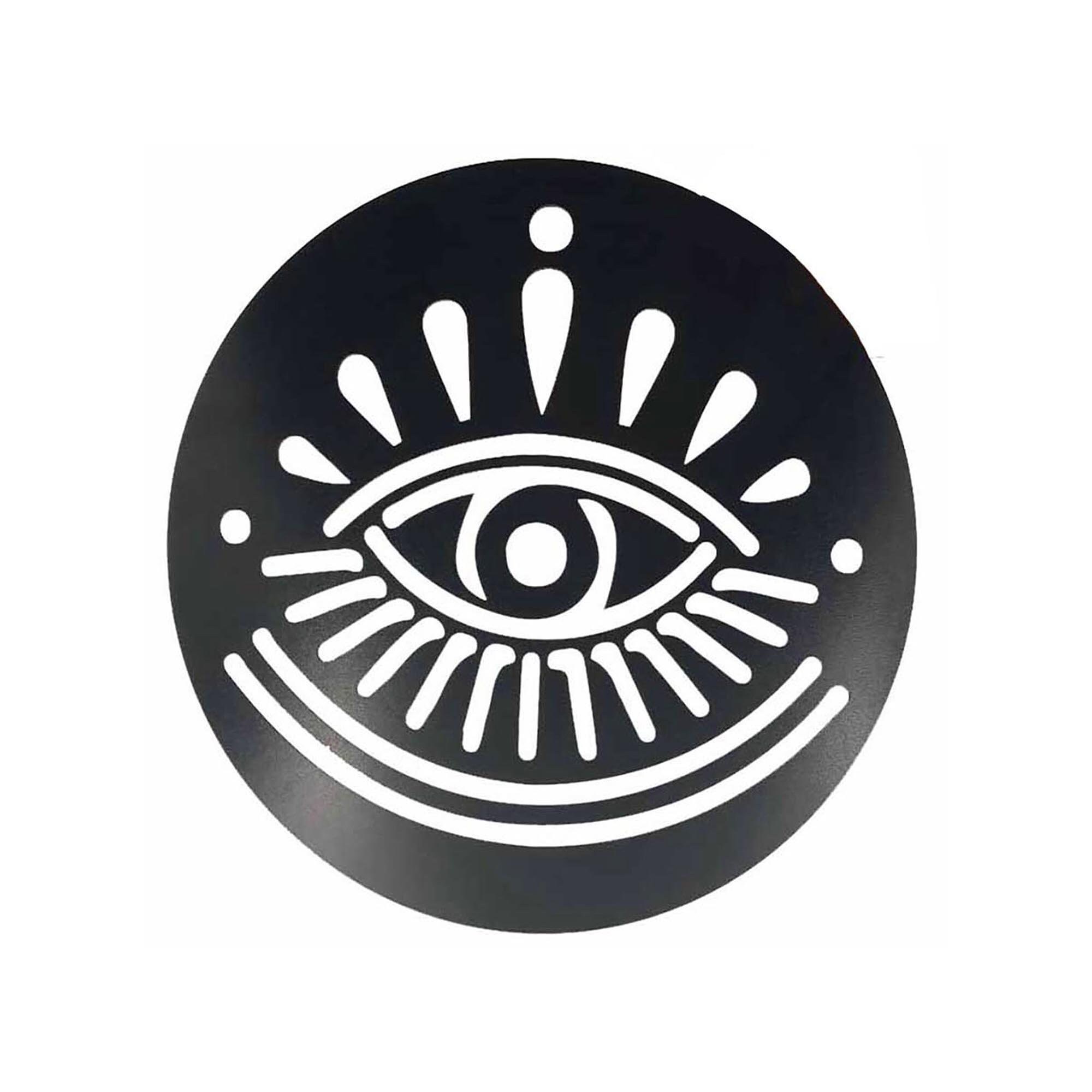 Sacred Geometry Laser Cut Eye Wall Hanging Evil Eye Walleye Etsy