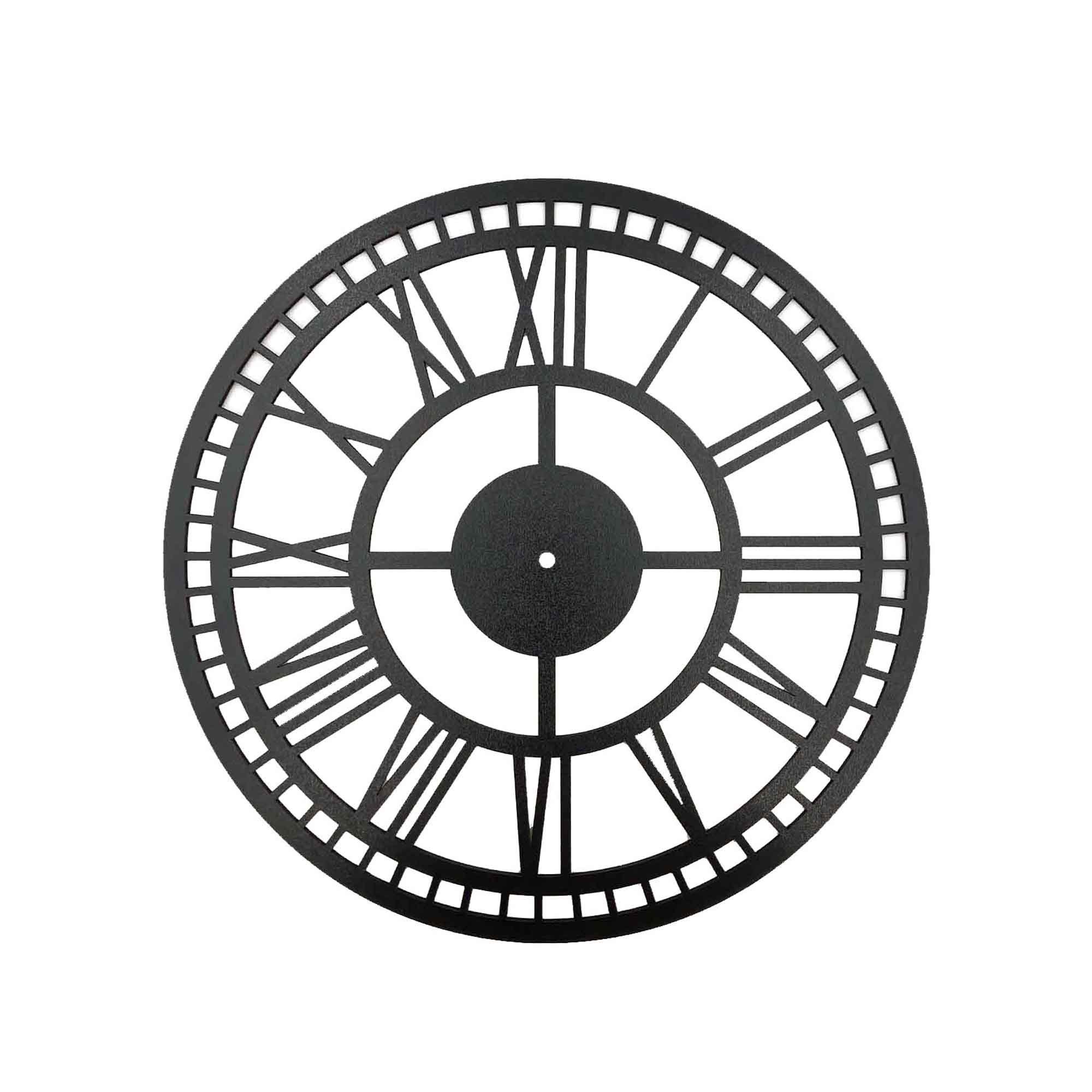 White and Wood Clock - Etsy UK