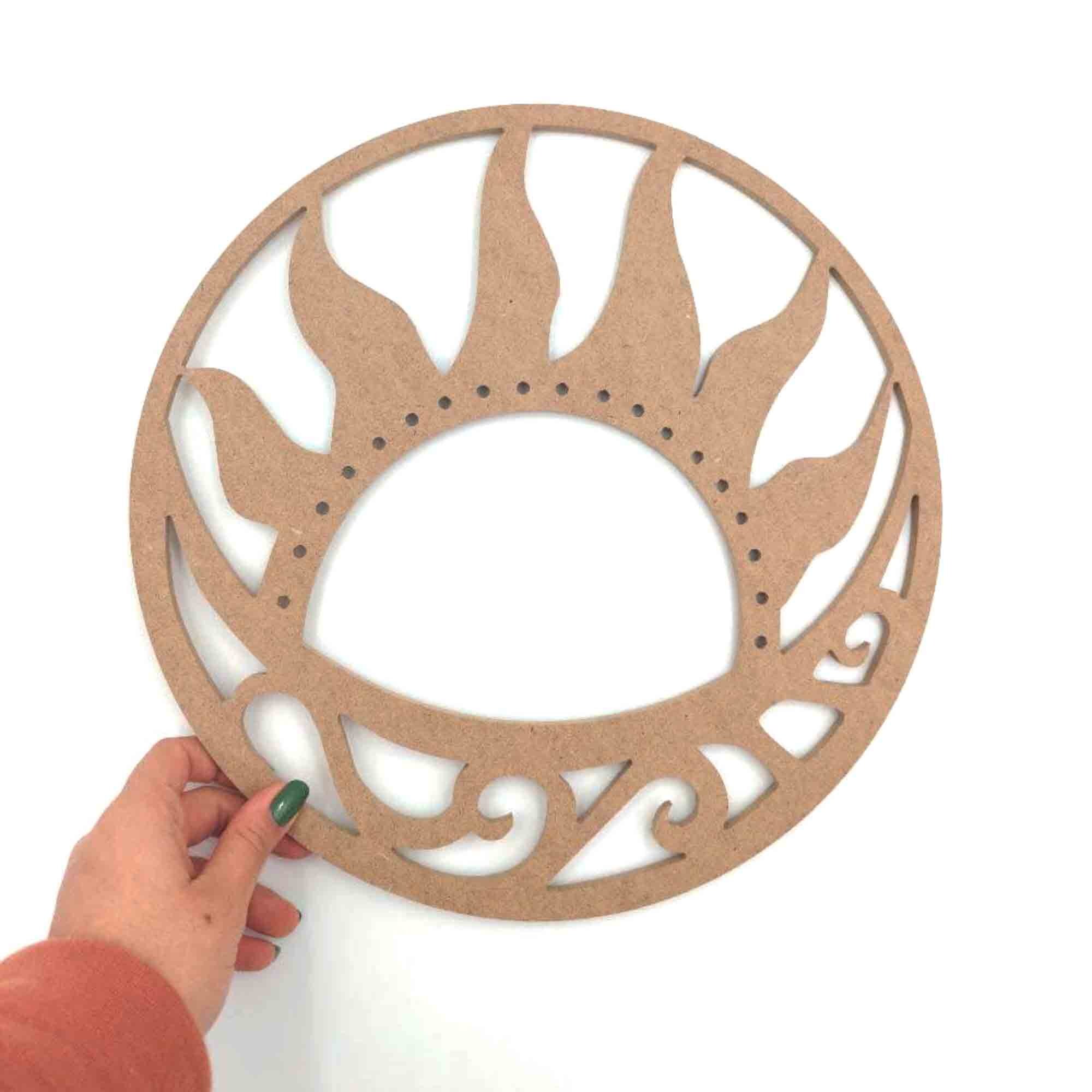 Sun and Moon Wall Decor Sun and Moon Art Astrological Wall Etsy UK