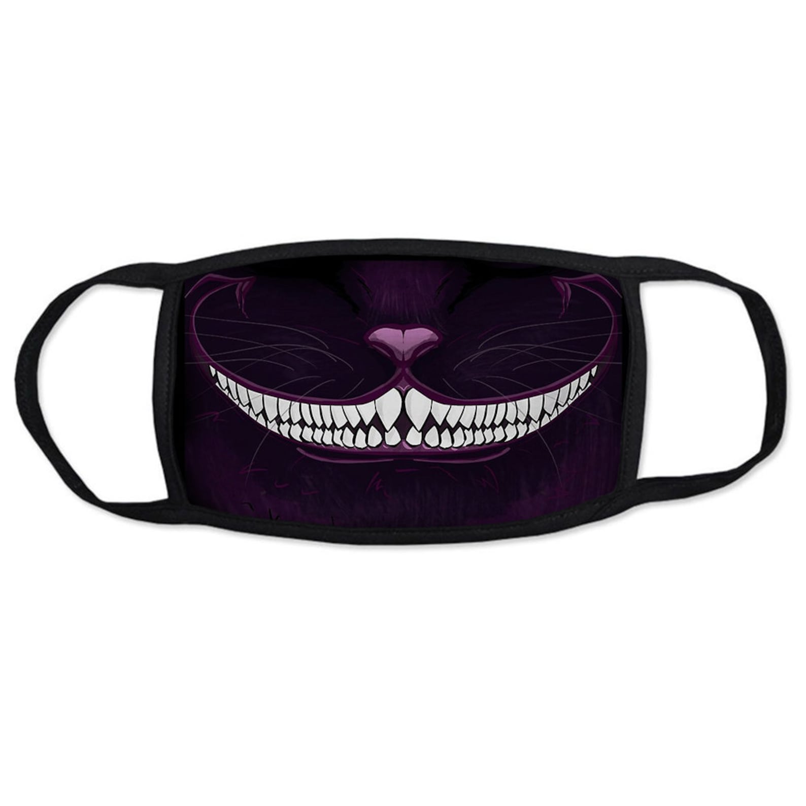 Cheshire Cat Smile Face Mask Alice in Wonderland Cartoon Etsy