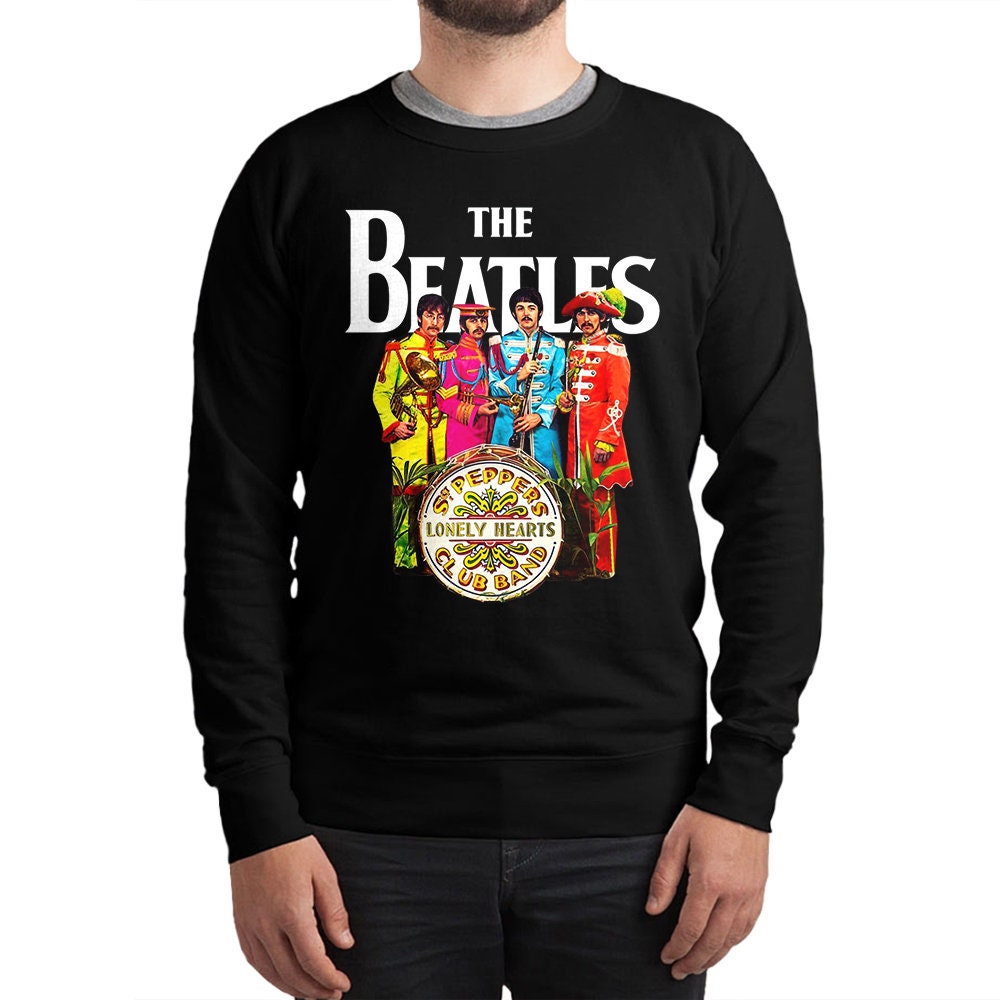 The Beatles Sgt. Pepper's Lonely Hearts Club Band Hoodie / | Etsy