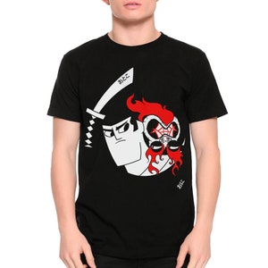 iron on T shirt transfer Choose image and size Samurai Jack Characters 