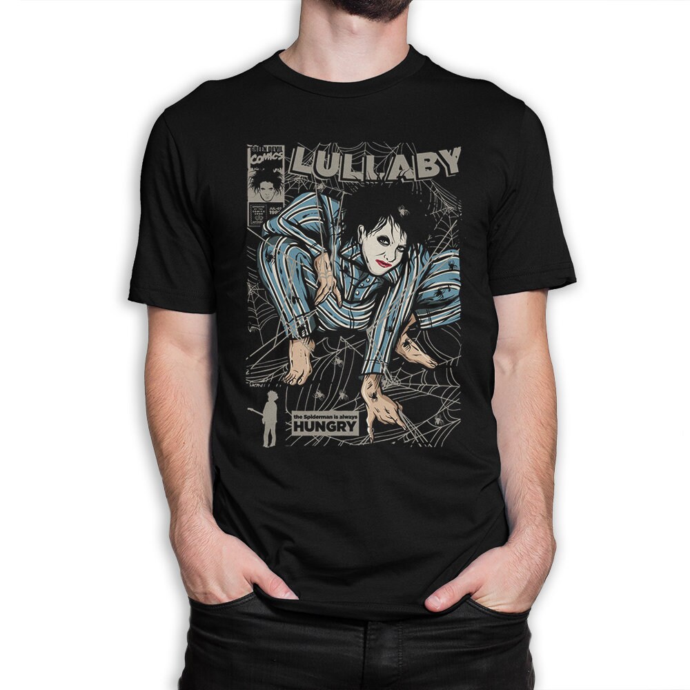 The Cure Lullaby Art T-Shirt, Robert Smith Tee
