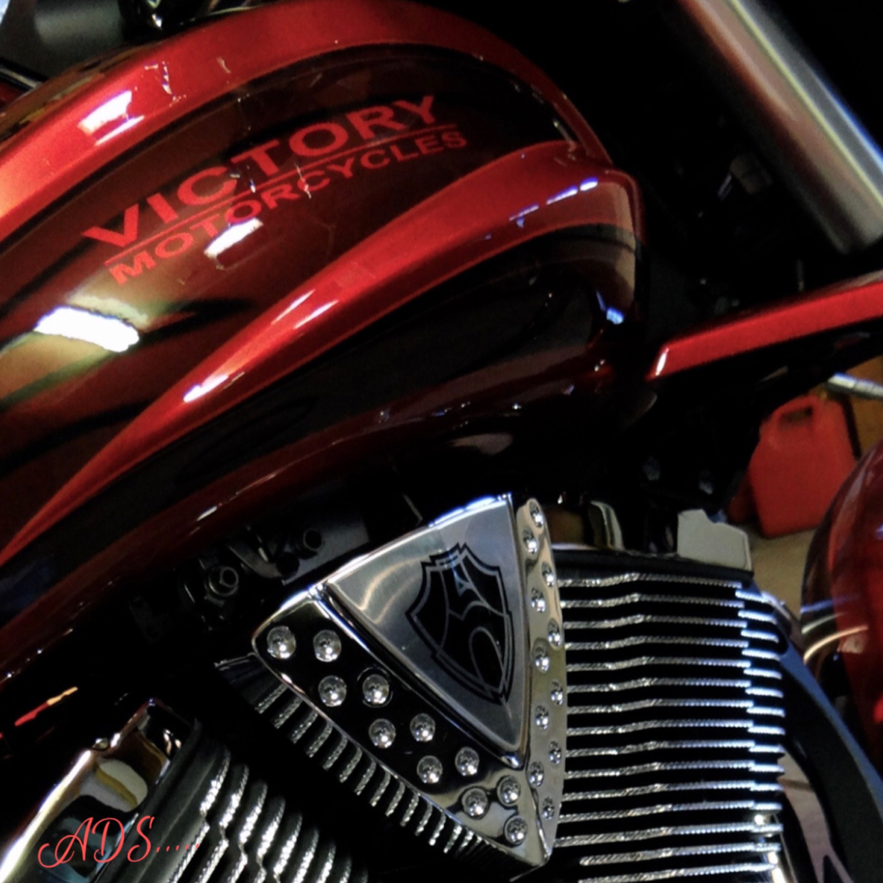 2X Victory Motorcycle Gas Tank Decals Stickers New Custom Oracle