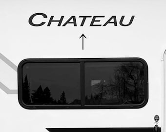 Chateau Four Winds RV Camper Decals (Set Of 2)- New Universal Oracle